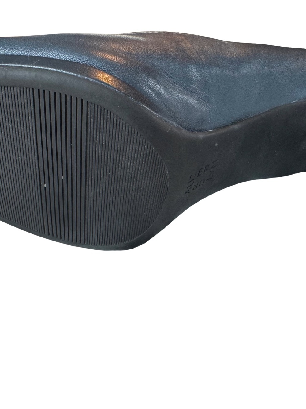 Naturalizer Classic Navy Round-Toe Women’s Pumps Size 12W Leather 3.5” - Picture 5 of 8